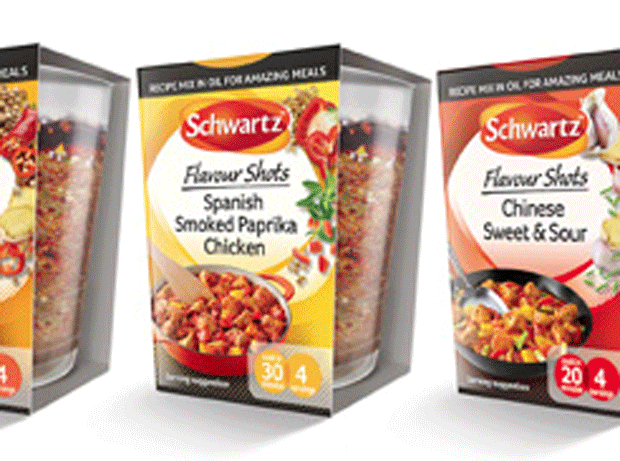 Schwartz launches herb and spice 'shots'
