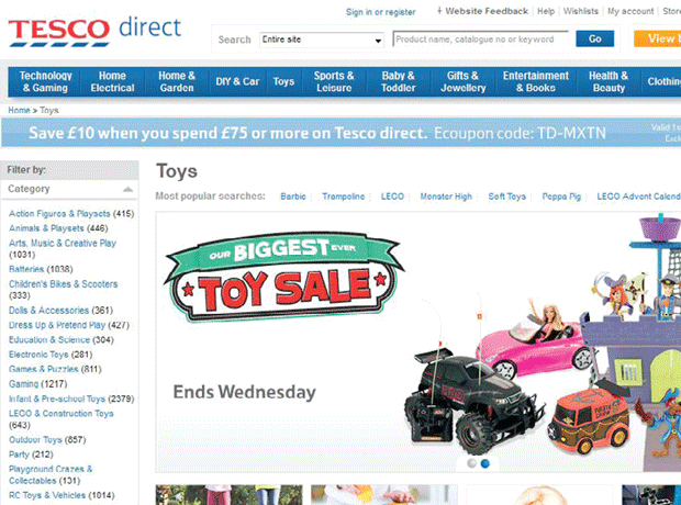 Supermarkets blasted for deep toy discounts before Christmas