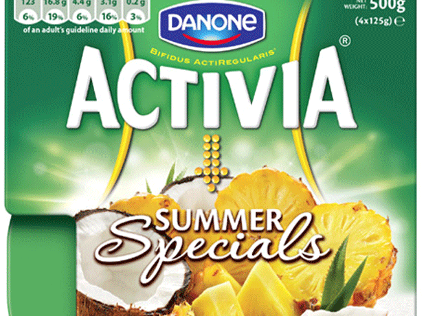 Danone Activia summer specials