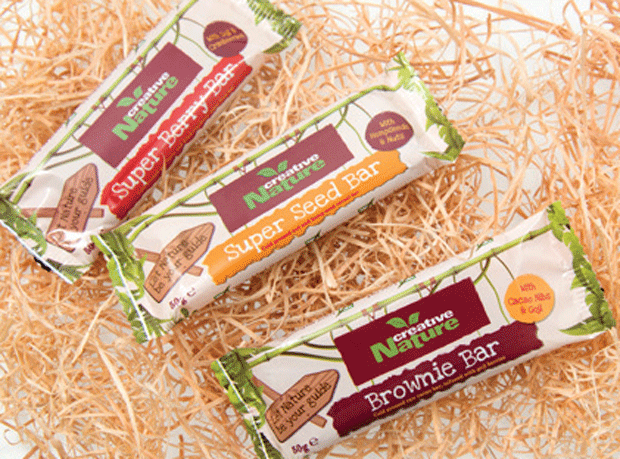 Creative Nature launches cold-pressed raw health bars