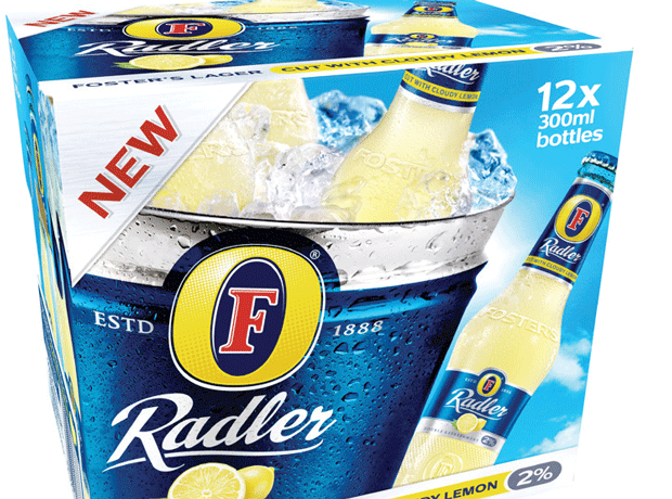 Foster's Radler success continues low-abv citrus beer boom