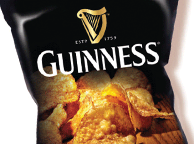 Guinness and Burts Chips link up to launch stout-flavoured crisps