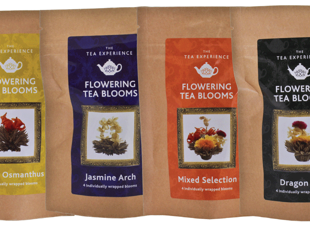 The tea experience flowering tea blooms