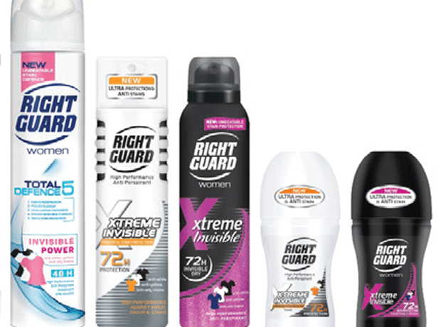 Right Guard rivals Nivea Invisible with new deodorant range