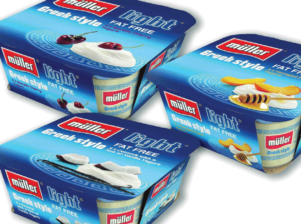 Mullerlight fat free greek style yoghurt