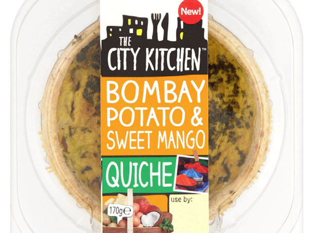 Tesco puts City Kitchen brand on quiches and tarts