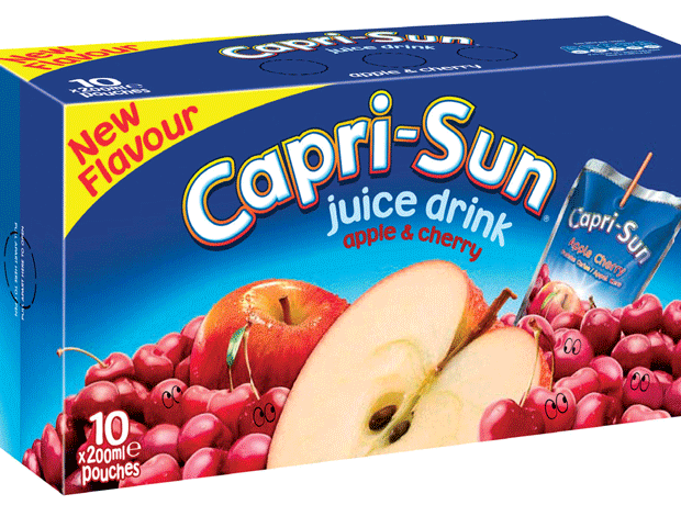 Capri sun juice drink