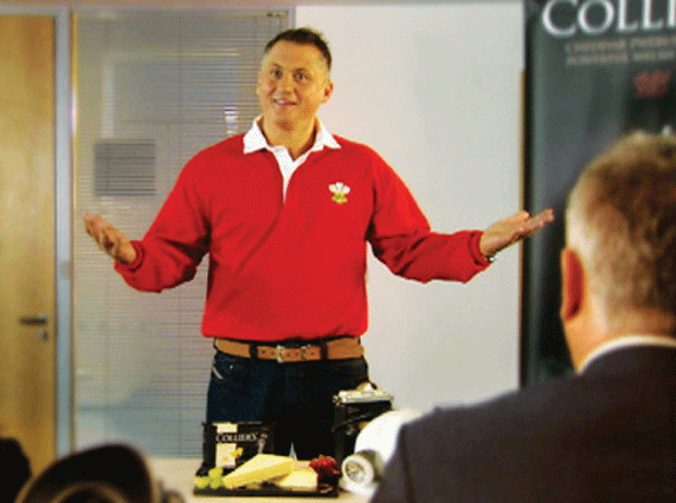 Darren Gough in first TV ad for Collier's Welsh Cheddar
