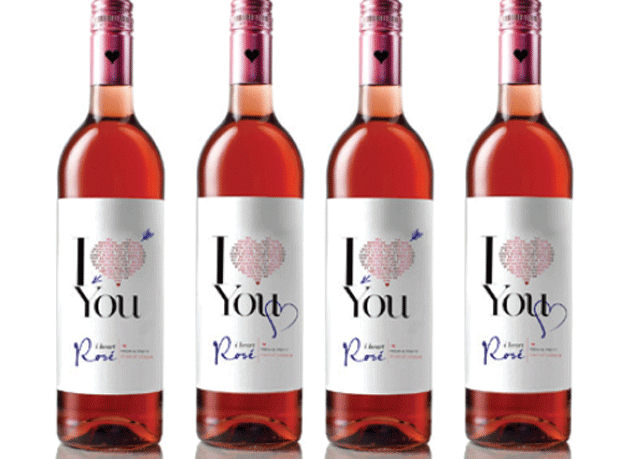 I Heart wine brand rose