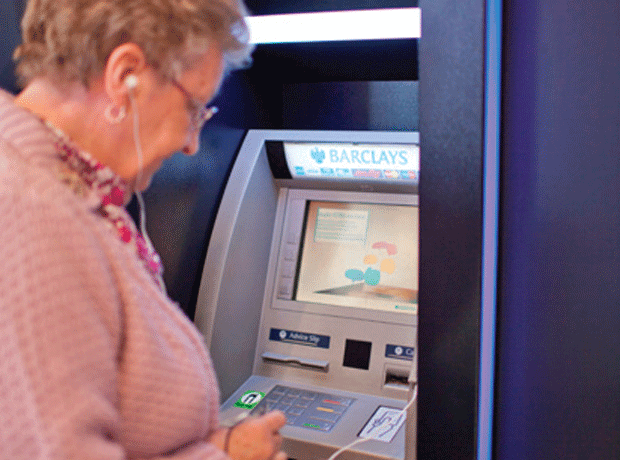 Asda and Barclays offer talking ATMs for the blind