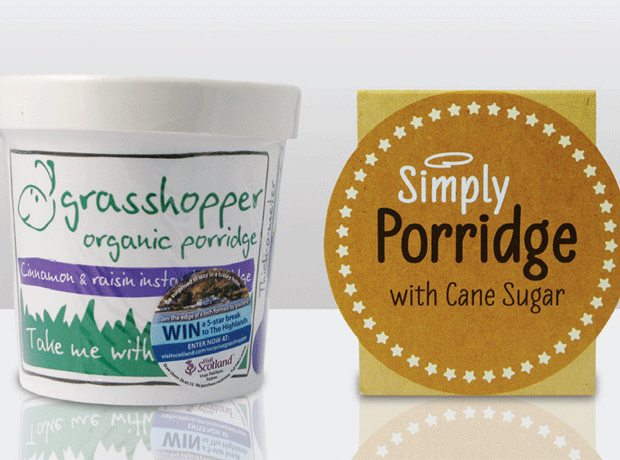 Grasshopper Organic Porridge