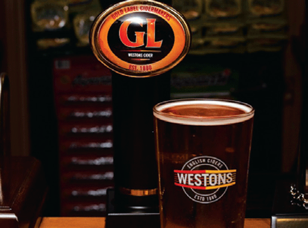 Gold Label cider revived by Westons in on-trade