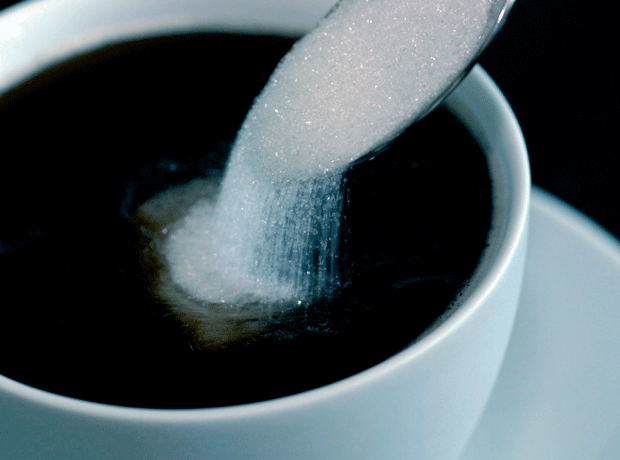 Sugar in coffee