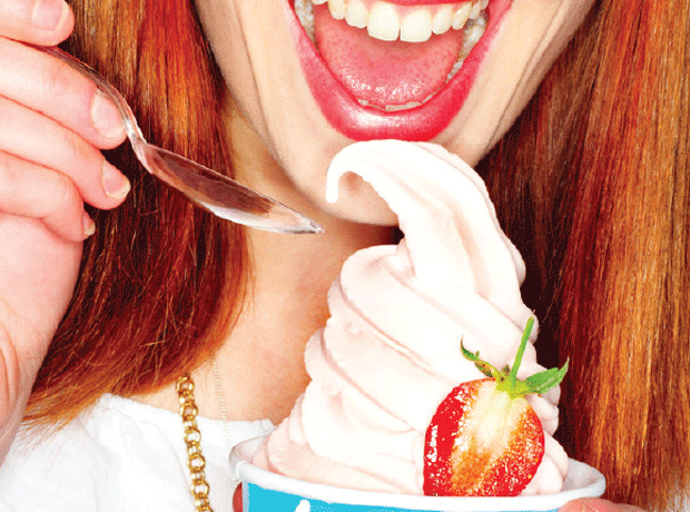 Lick frozen yoghurt