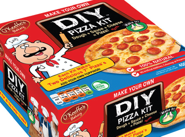 O'Keeffes DIY pizza kit