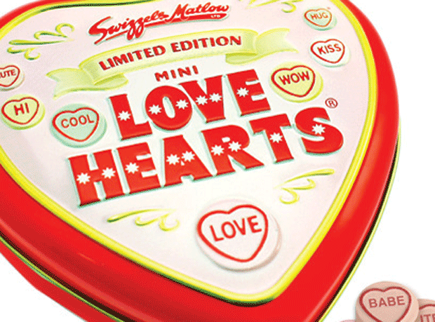 Swizzels Matlow Love Hearts Valentines Day collection includes limited editon tin
