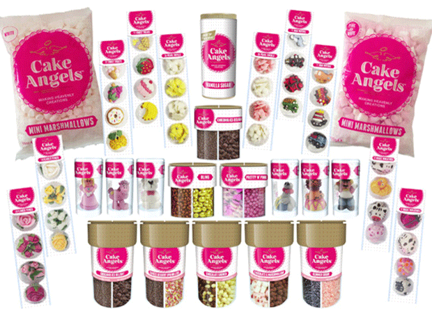 Fiddes Payne rebrands as Cake Angels in decorations overhaul