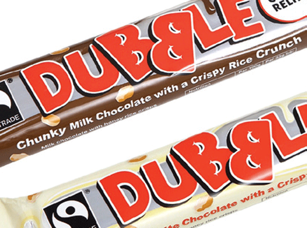 Brand revamp for Divine's Dubble chocolate