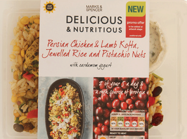 M&S Delicious and Nutritious range