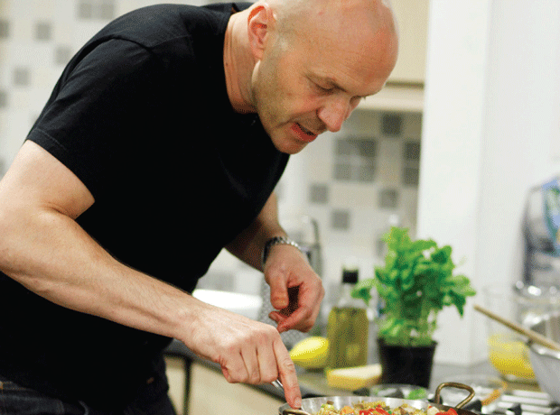 Simon Rimmer cooks up canned mackerel recipes for John West