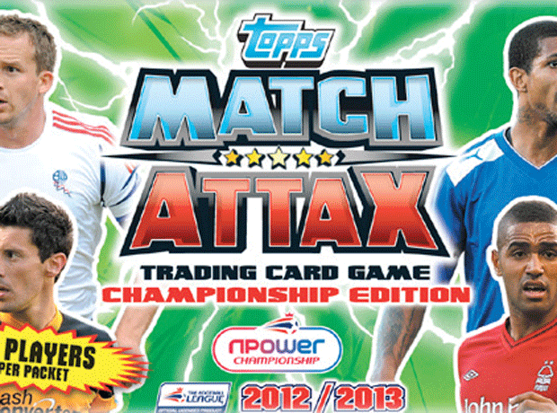 nPower Championship back in Topps' Attax cards