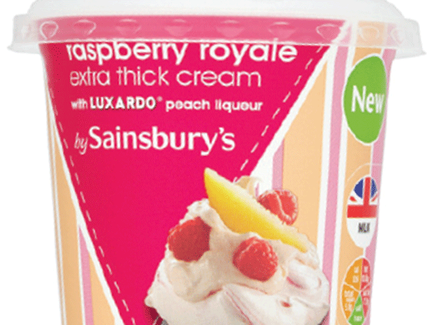 Sainsbury's Raspberry Royale Cream