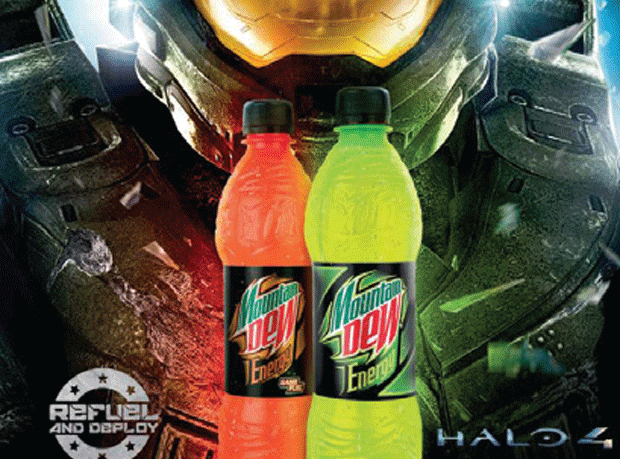 Mountain Dew seeks Halo 4 effect from move to target games fans