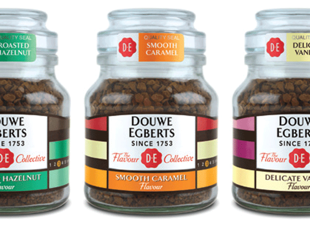 Douwe Egberts leads in flavoured coffee