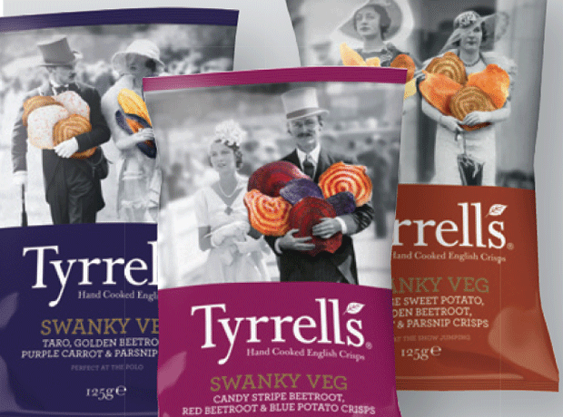Tyrrells Vegetable crisps