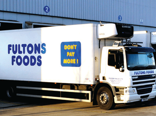 Fultons Foods lorry