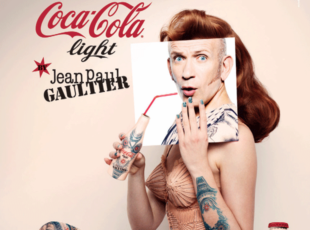 Gaultier gives Coke Light 'un relooking'