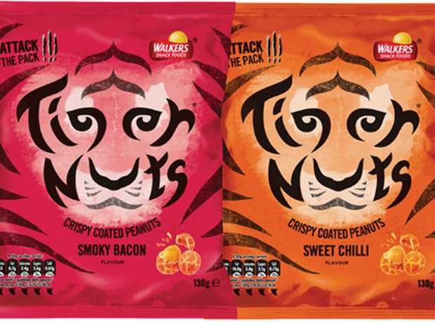 Walkers launches mainstream snack brand TigerNuts
