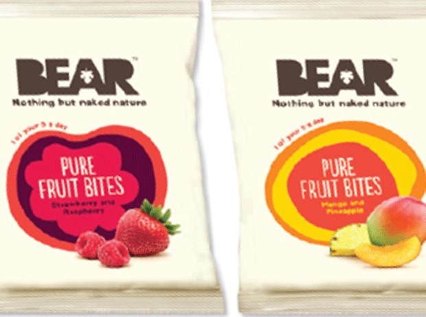 Bear extends snack range with fruit bites for adults