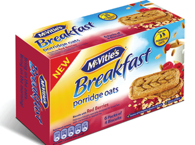 McVitie's breakfast biscuits break cover