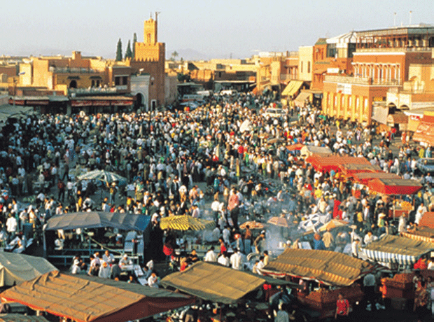 Marrakesh market