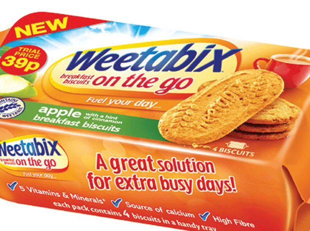 Weetabix launches On The Go biscuits