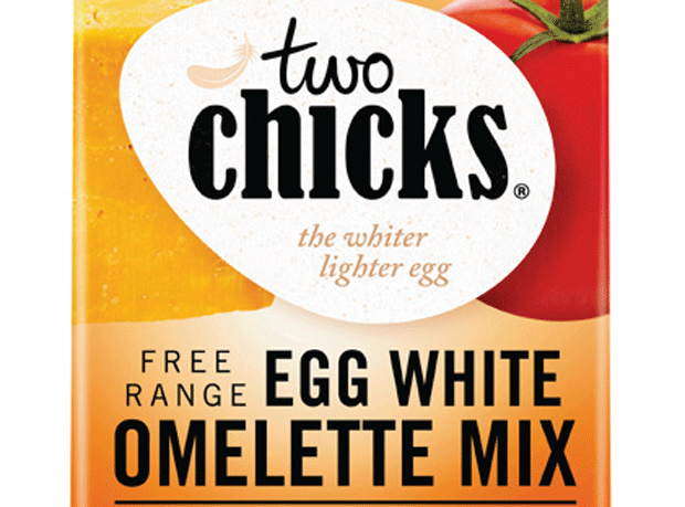Ready-made omelette mix from egg white supplier Two Chicks