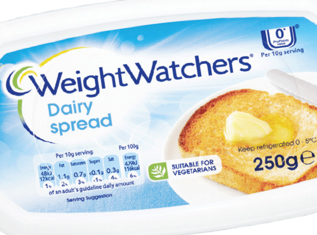 WeightWatchers dairy spread