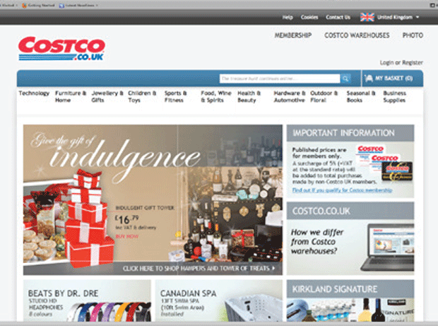 Costco sizes up big ticket offer with launch of ecommerce site
