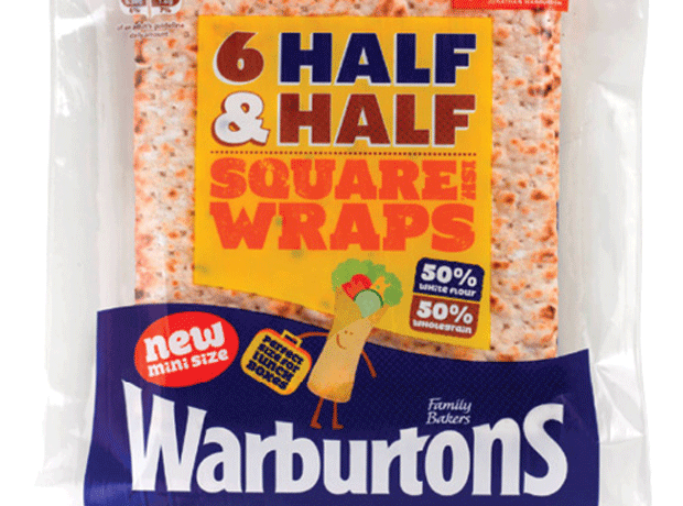 Warburtons Half & Half Wraps