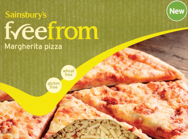 Sainsbury's gluten-free pizza runs out