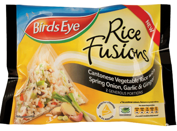 Birds eye rice fusions