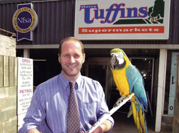 Harry Tuffins parrot pilferers foiled!