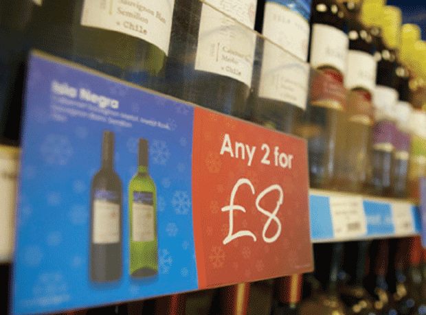 Wine special offer 2 for £8