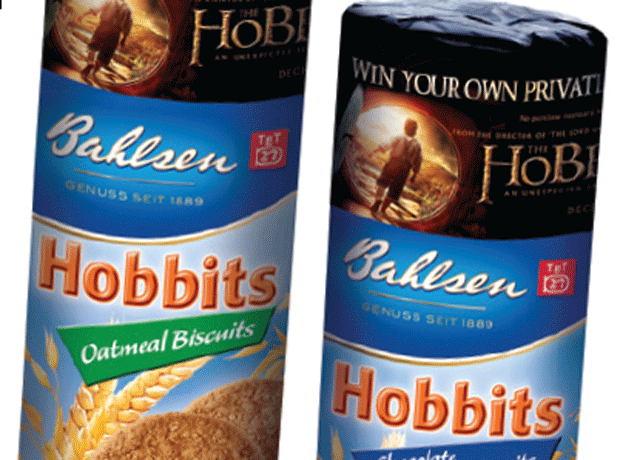 Bahlsen Hobbits oatmeal biscuits