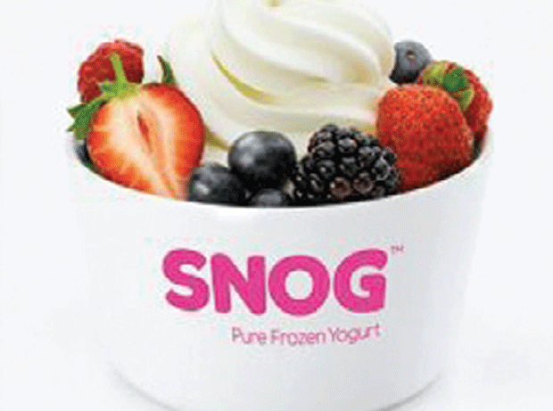 Snog pure frozen yogurt