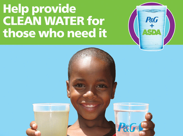 Asda and P&G team up for clean drinking water drive