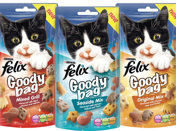 Felix goody bag for cats