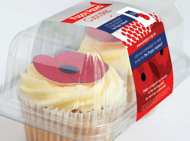 Ticco's Poppy Appeal cupcakes are approved by the Royal British Legion
