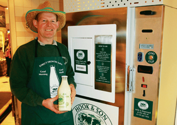 Selfridges raw milk dispenser could be shut